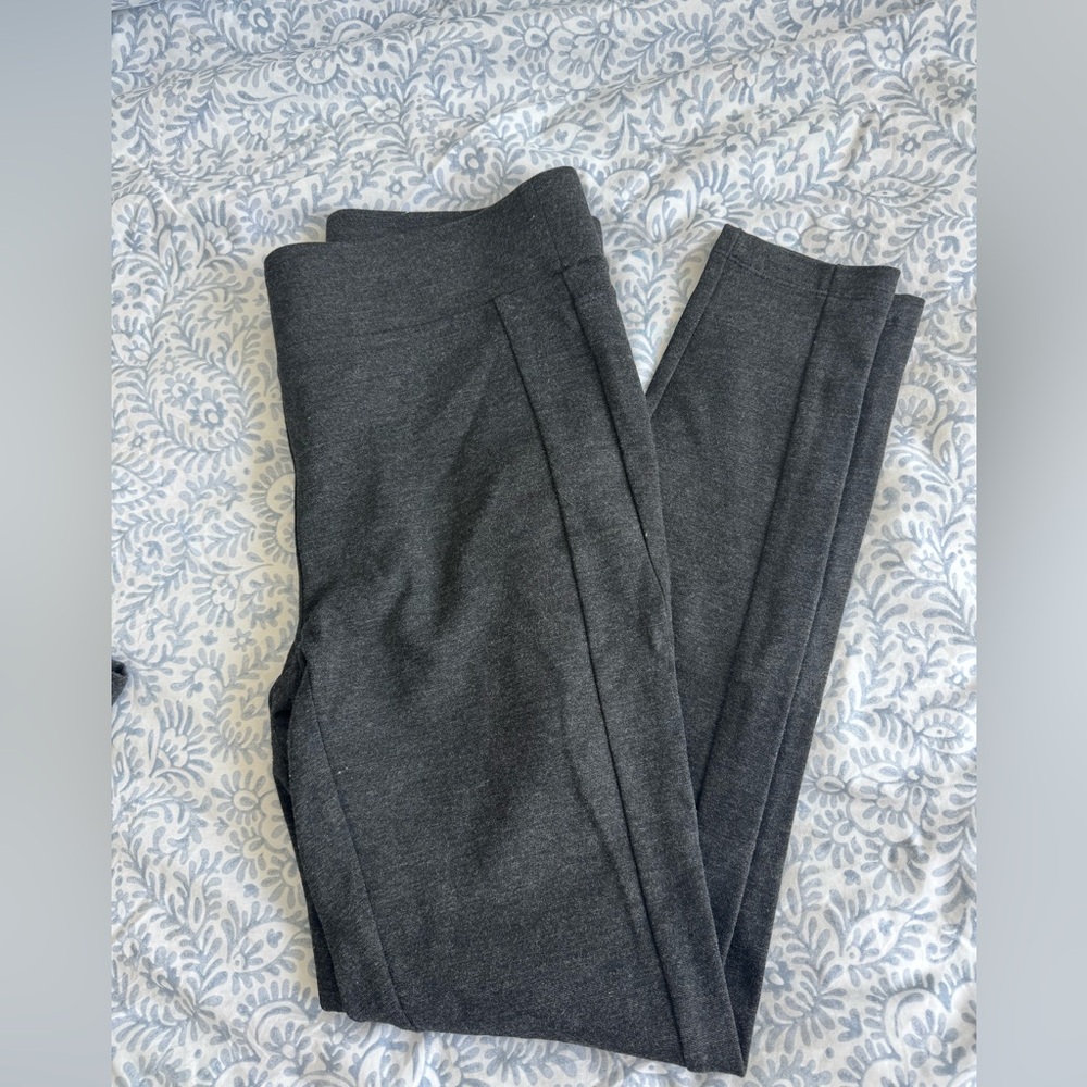 Loft Charcoal Grey Ponte Leggings